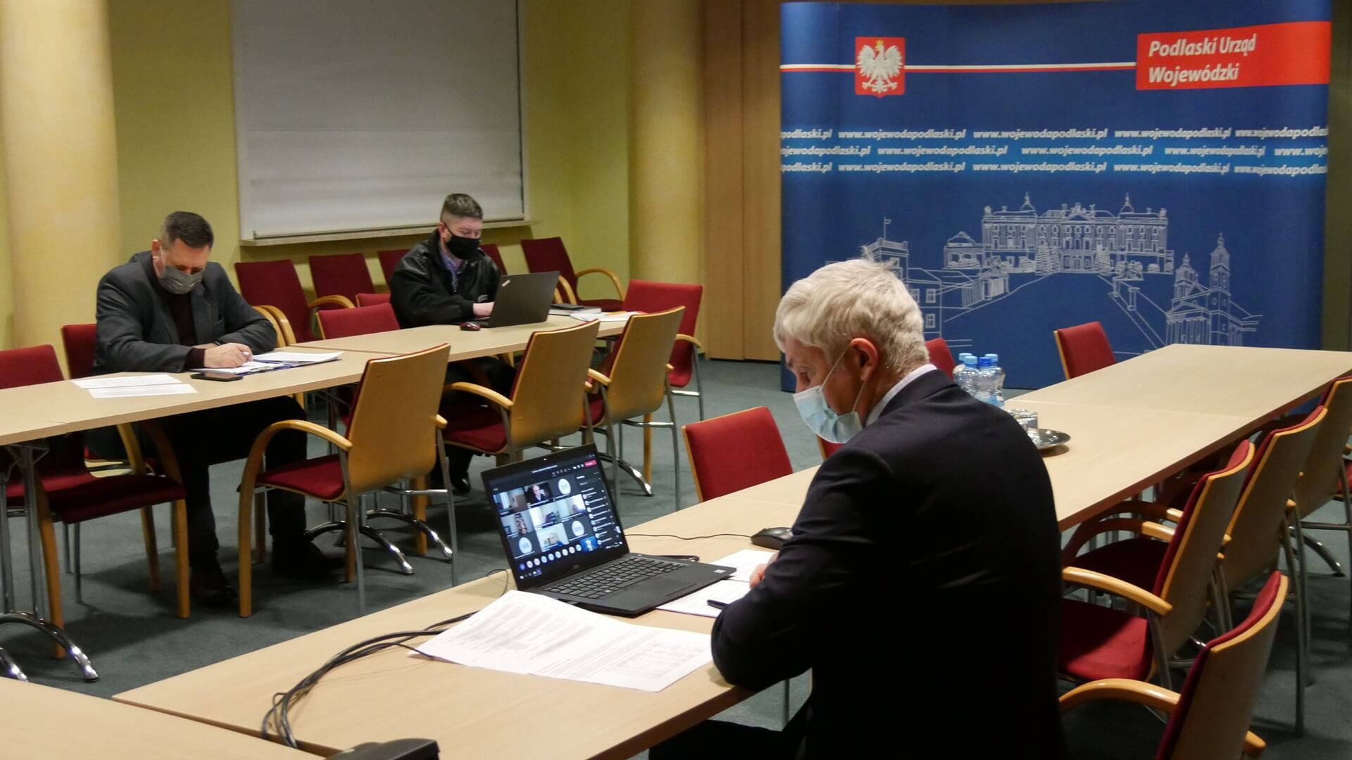 Wojewoda podlaski zwołał posiedzenie Wojewódzkiego Zespołu Zarządzania Kryzysowego