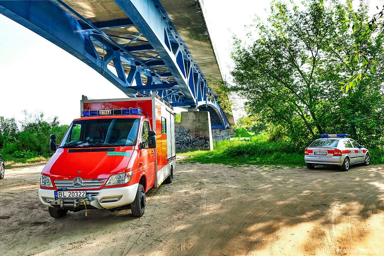 Policja poszukuje mężczyzny który prawdopodobnie wpadł do Narwi