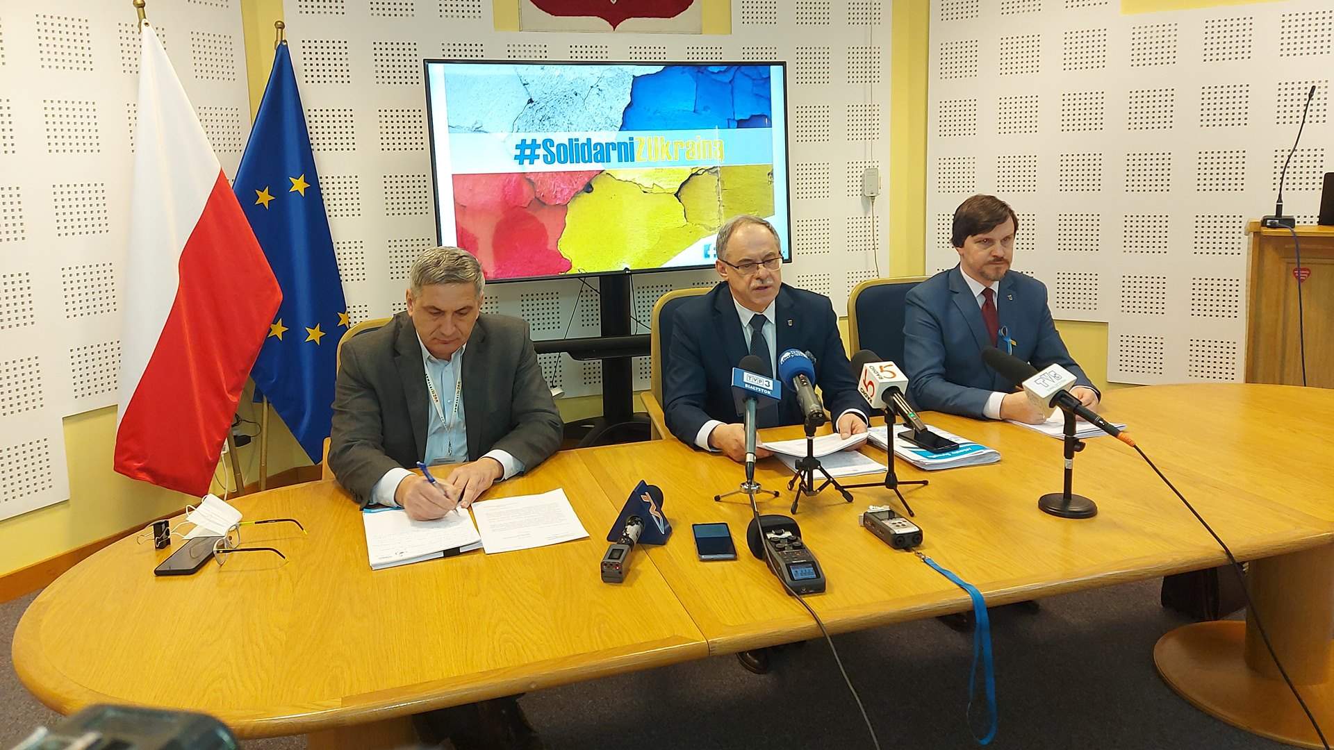 Władze Suwałk apelują do mieszkańców, aby przyjmowali do swych domów uchodźców z Ukrainy