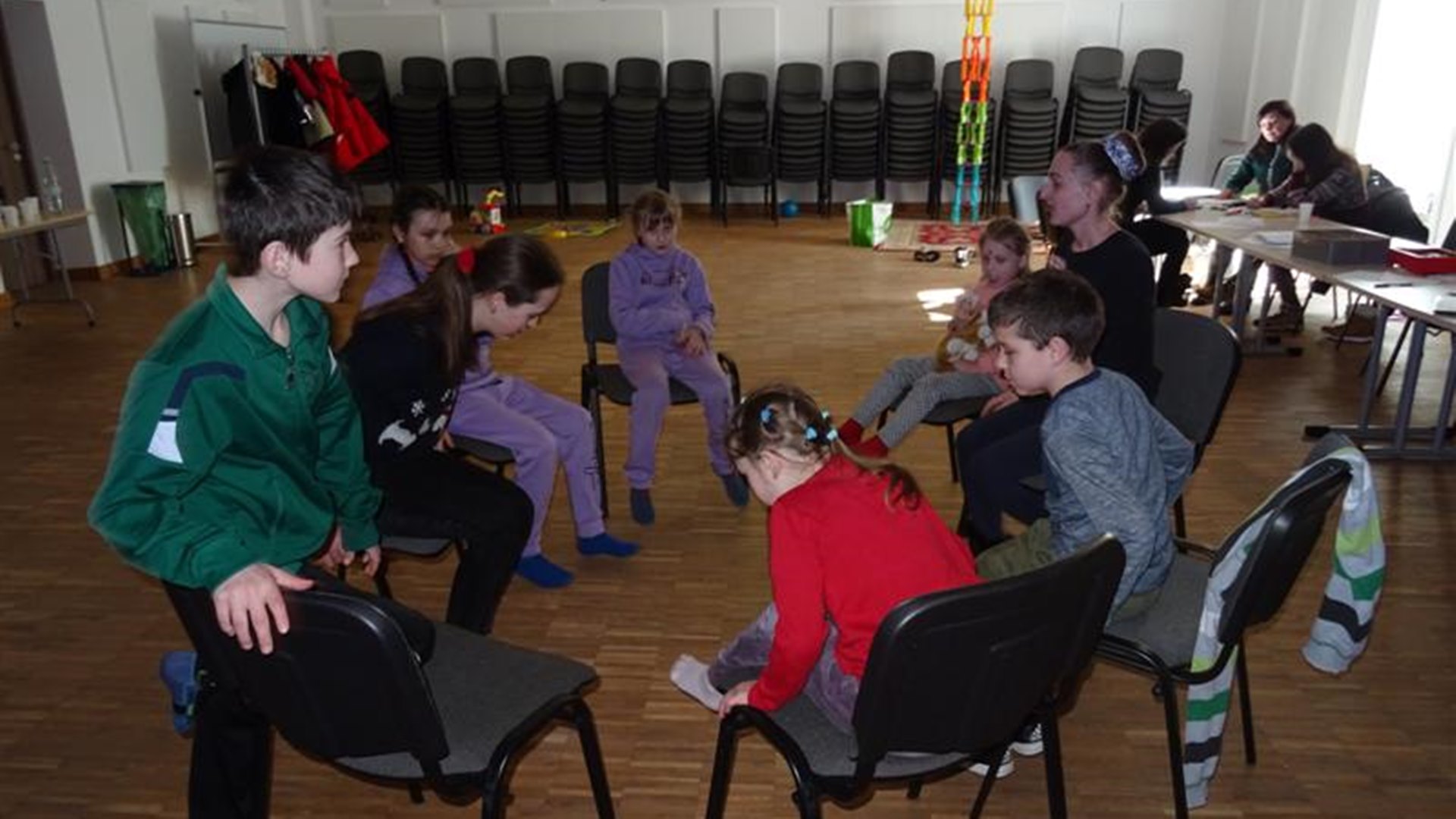 W Bielskim Domu Kultury działa zespół folklorystyczny - tworzą go dzieci z Ukrainy