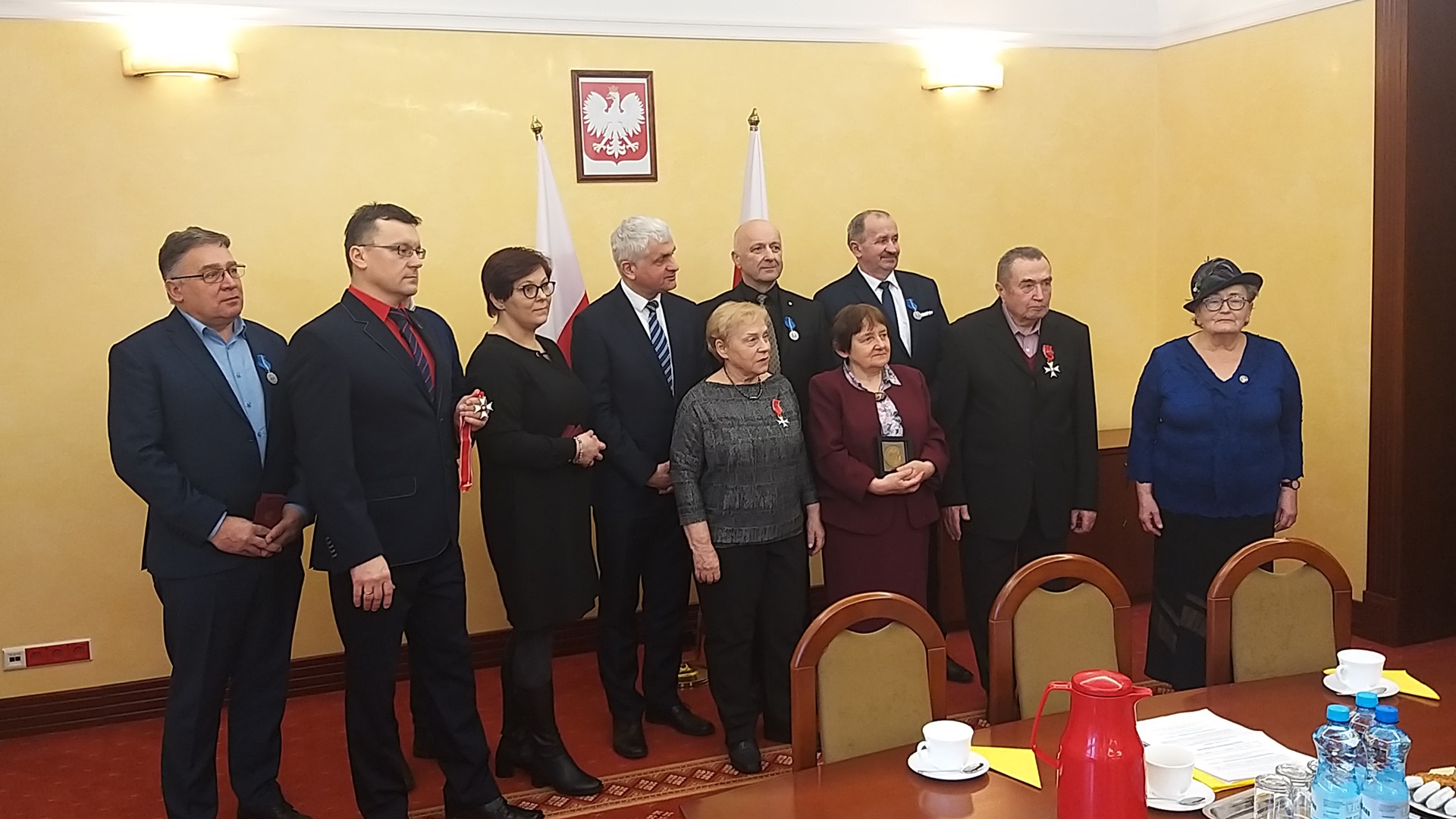 9 osób uhonorowano w Białymstoku państwowymi odznaczeniami za zasługi dla Polski