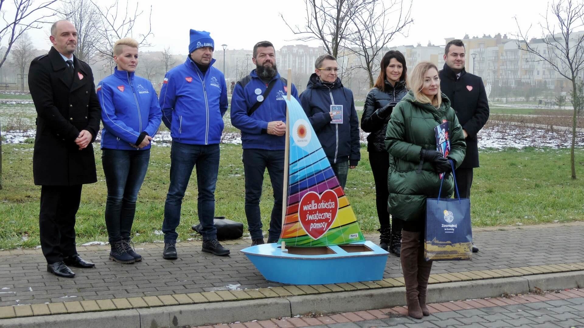 Łomżyński sztab WOŚP gotowy do niedzielnego finału