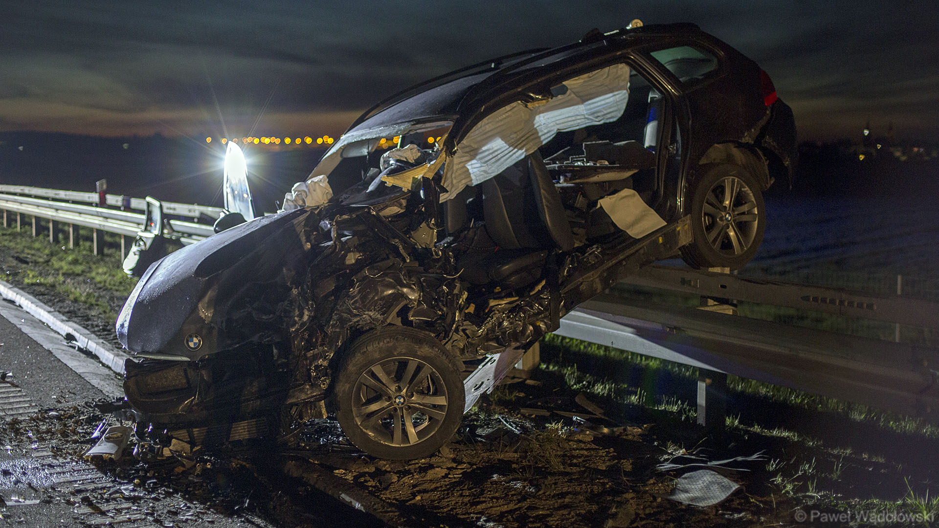 Wypadek na trasie Łomża - Szczuczyn - 7 osób trafiło do szpitala