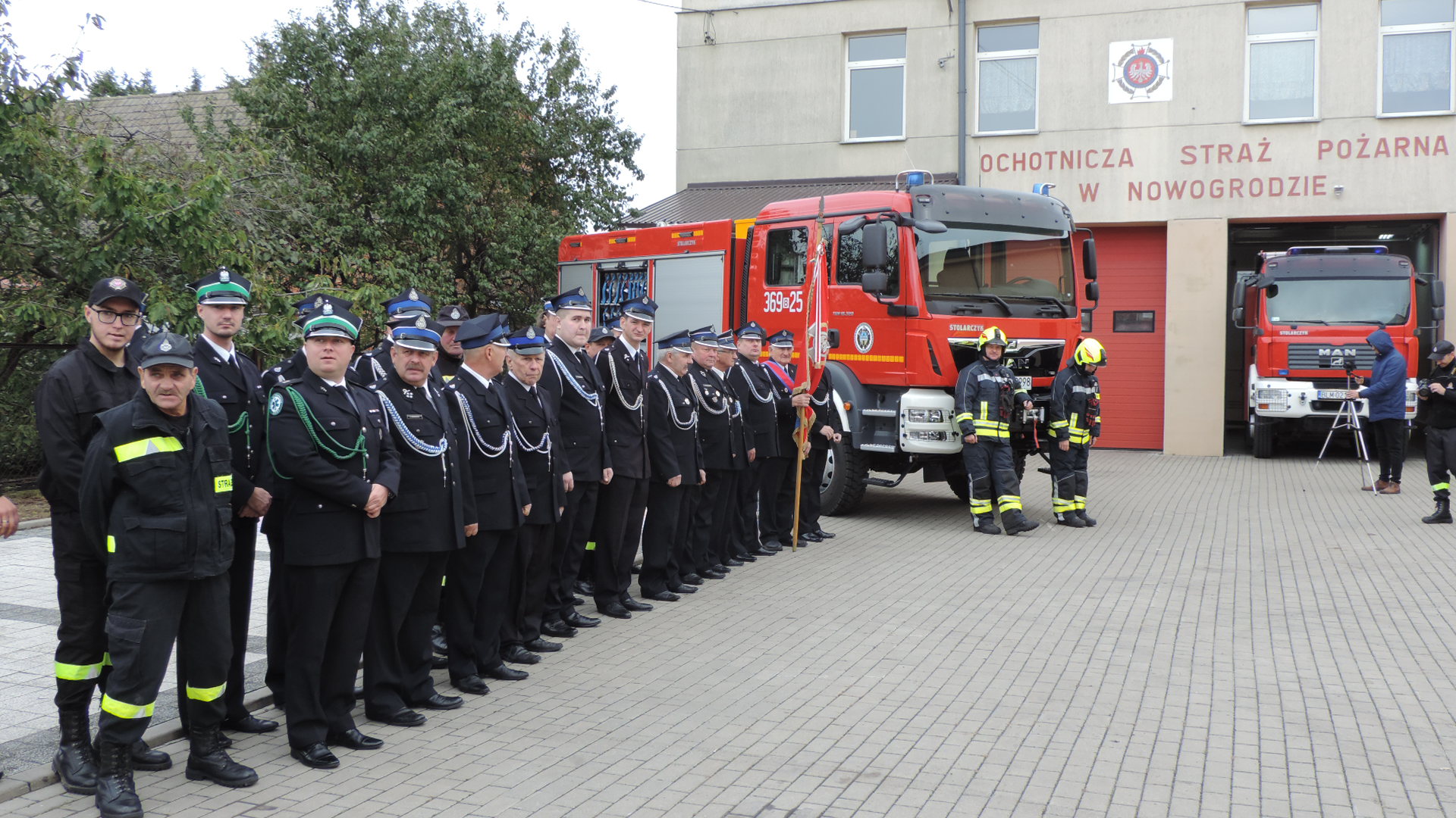 OSP z Podlaskiego otrzymały cztery nowe wozy strażackie