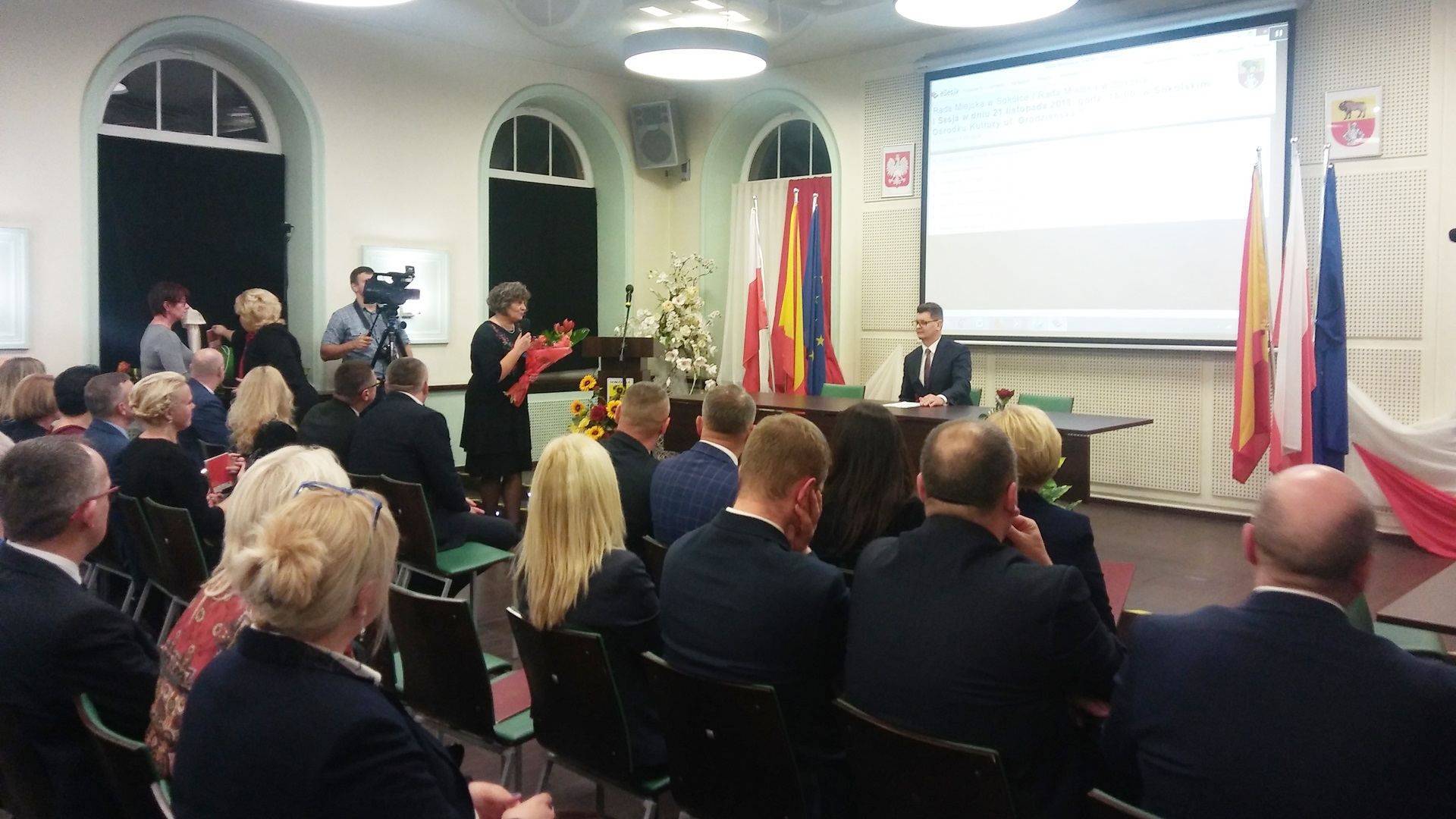 Burmistrz i radni Sokółki złożyli ślubowanie na pierwszej sesji