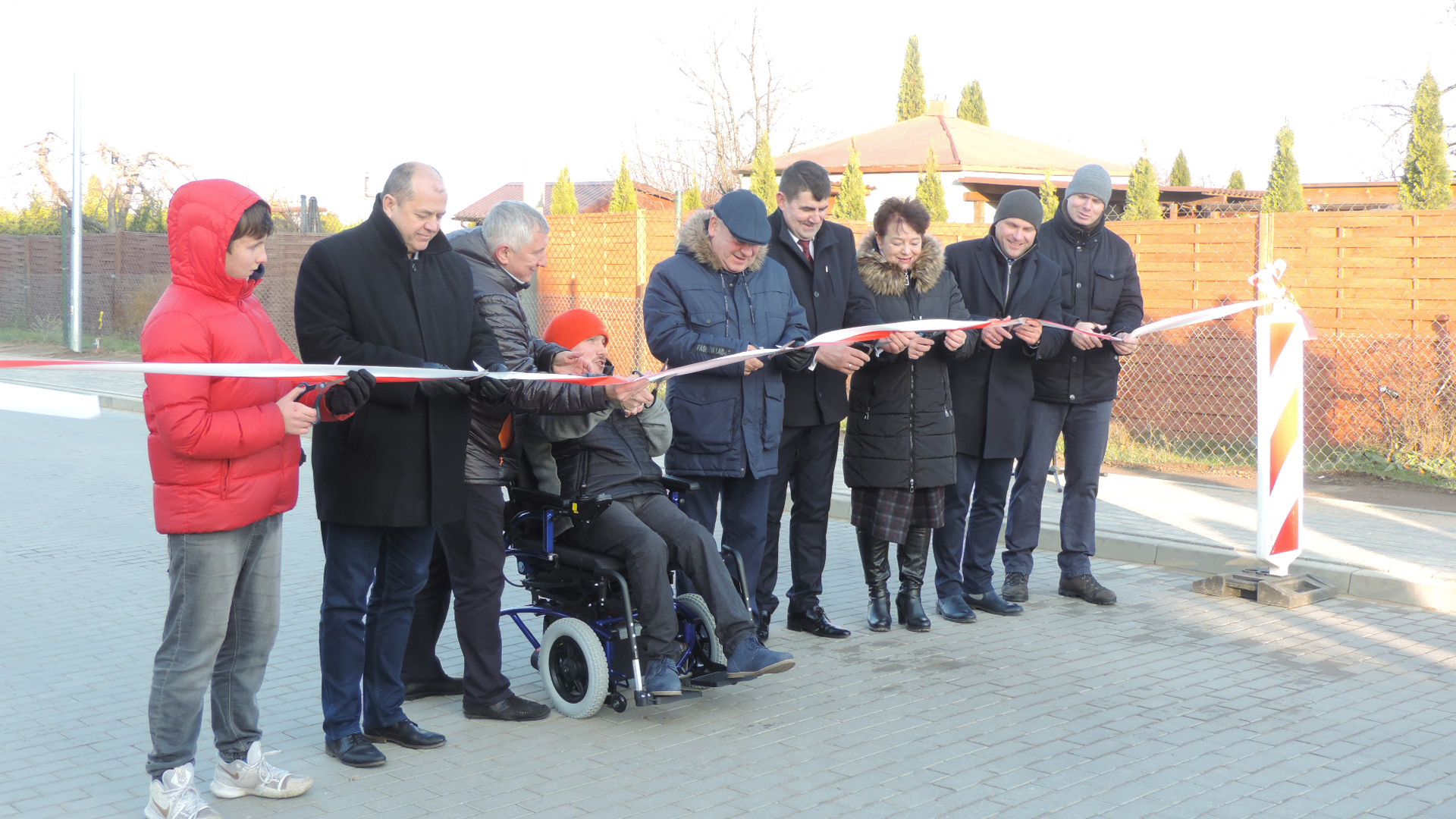 W Kupiskach Starych oddano do użytku wyremontowaną ulicę Armii Krajowej