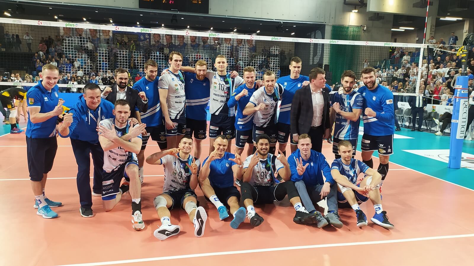 Ogromna niespodzianka w Suwałkach - Ślepsk Malow pokonuje Skrę Bełchatów 3:1