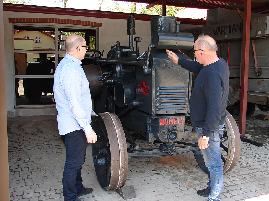 Rumely Oil Pull najnowszym nabytkiem w zbiorach Muzeum Rolnictwa w Ciechanowcu