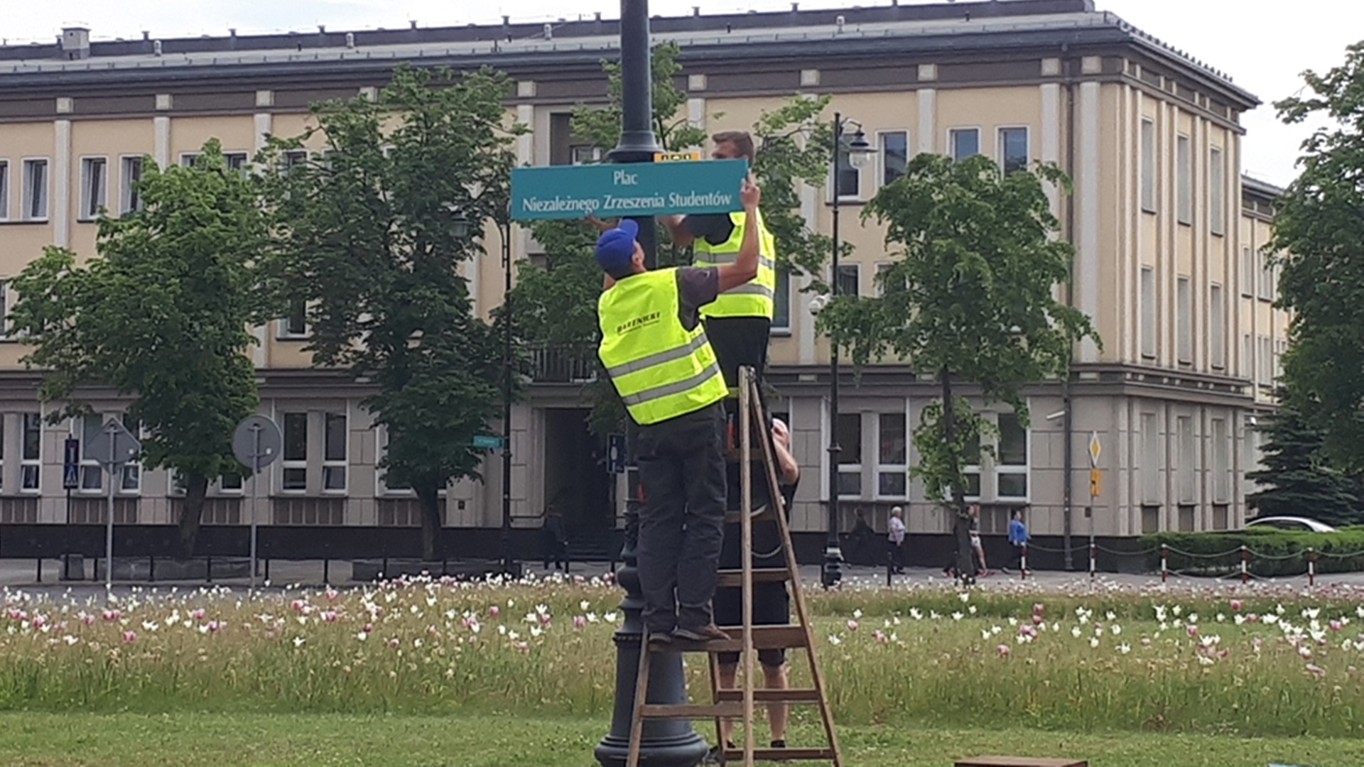 Marcin Sawicki ma pomysł na zagospodarowanie Placu NZS
