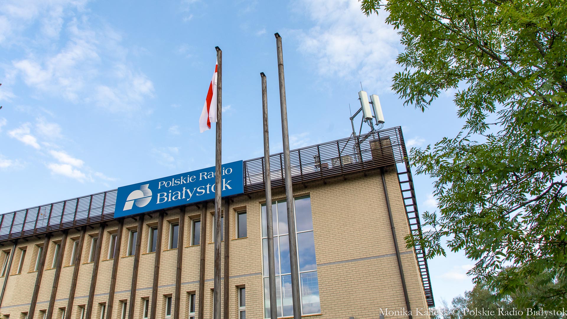 Polskie Radio Białystok przyłączyło się do akcji #LightForBelarus