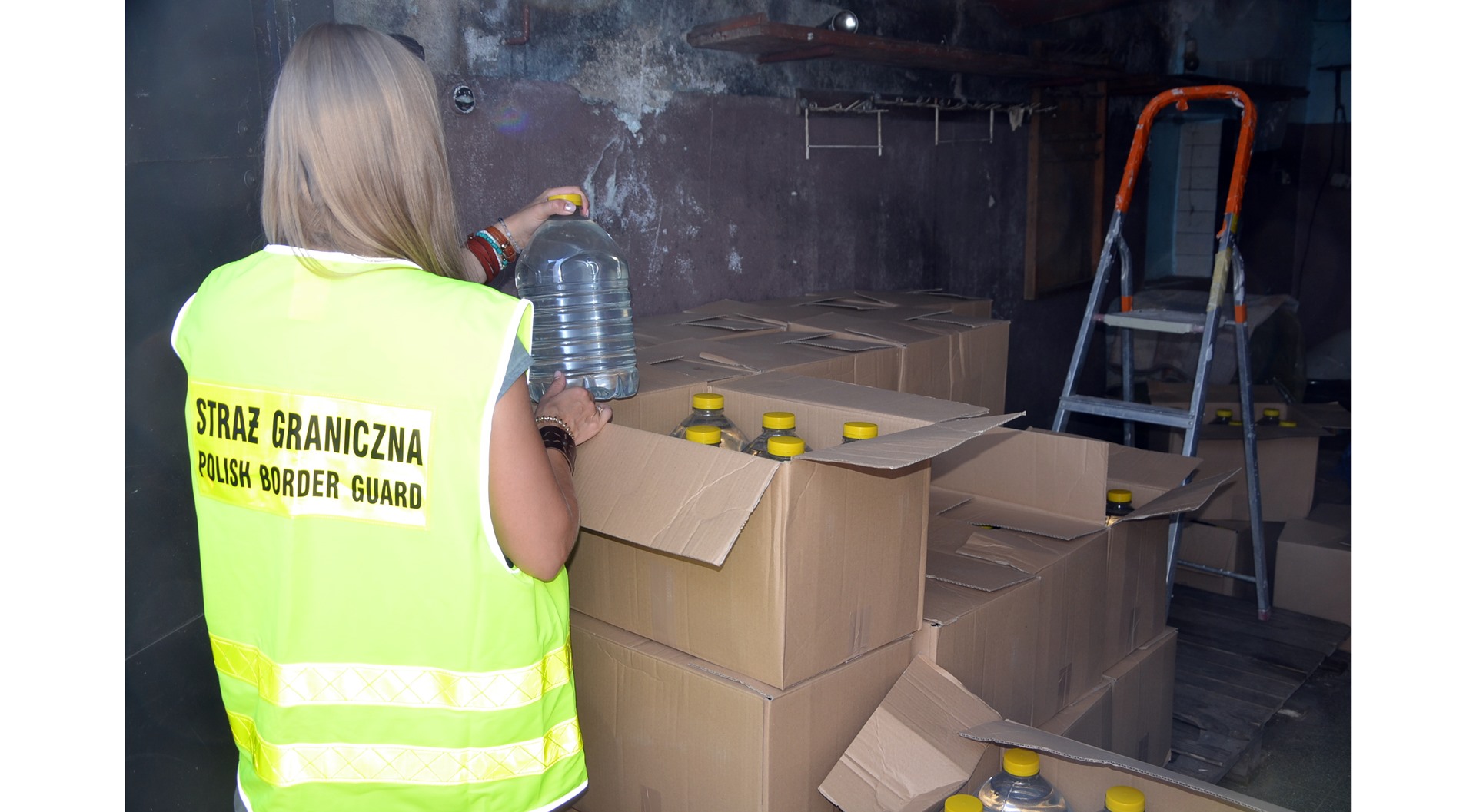 Straż Graniczna zlikwidowała nielegalną rozlewnię alkoholu