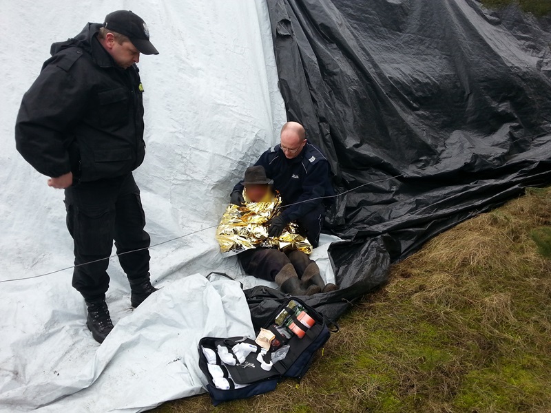 Region:  Policyjny pies doprowadził do zaginionego 81-latka