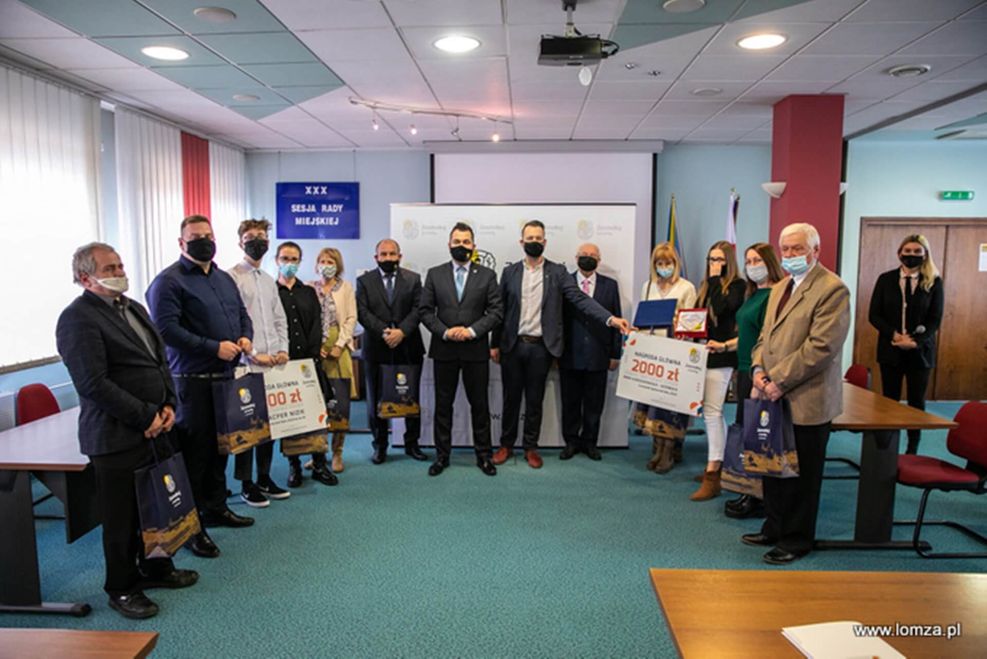 Władze Łomży wybrały Łomżyńskich Społeczników Roku 2020