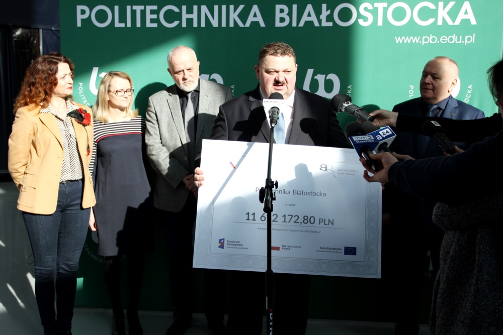 Ponad 11,6 mln zł na rozwój Politechniki Białostockiej
