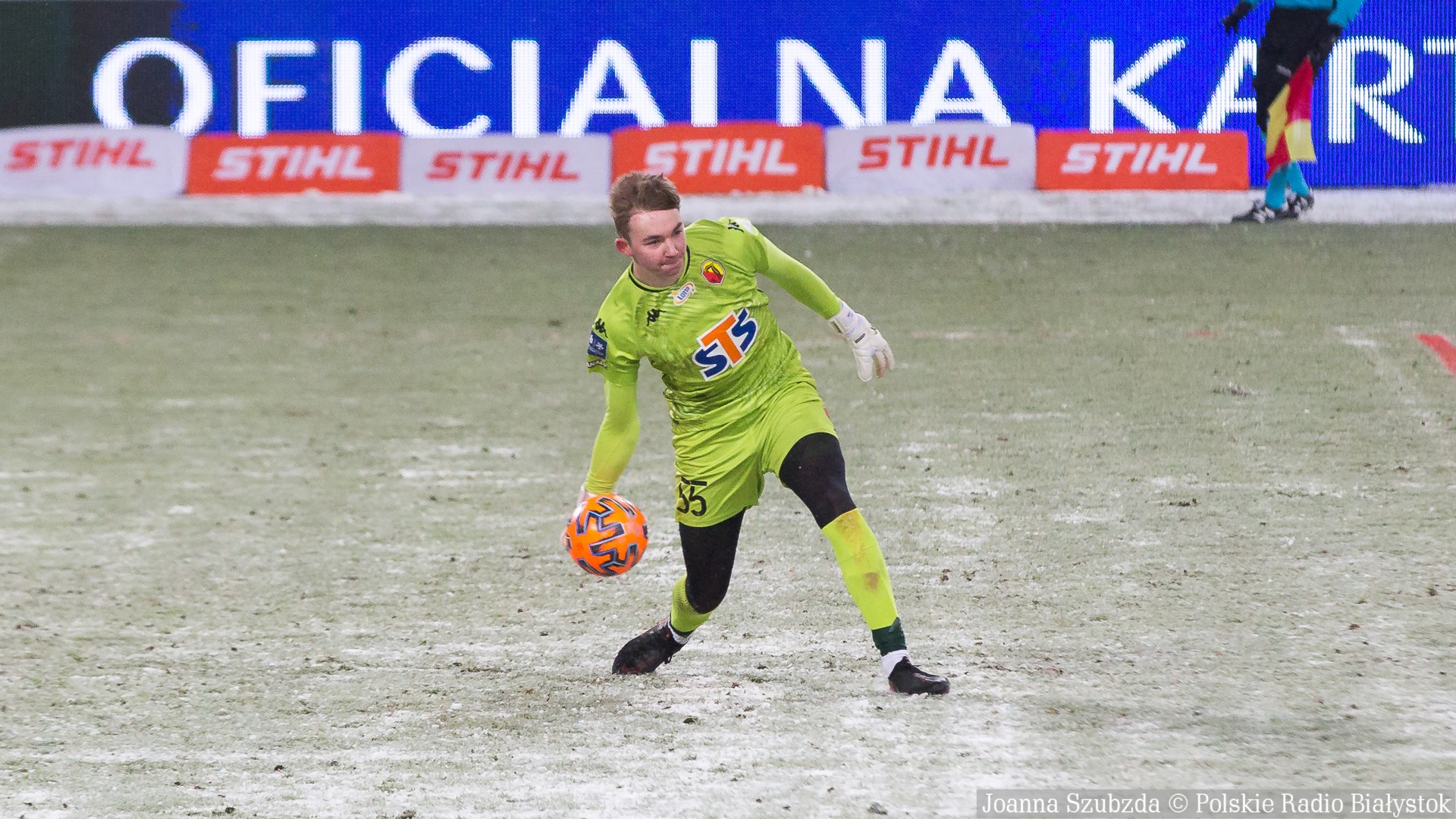 Xavier Dziekoński z tytułem Młodzieżowca Lutego w piłkarskiej ekstraklasie