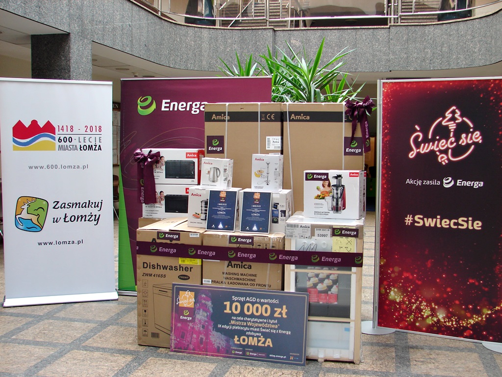 Osiem rodzin otrzymało sprzęt wygrany przez miasto w konkursie na iluminację