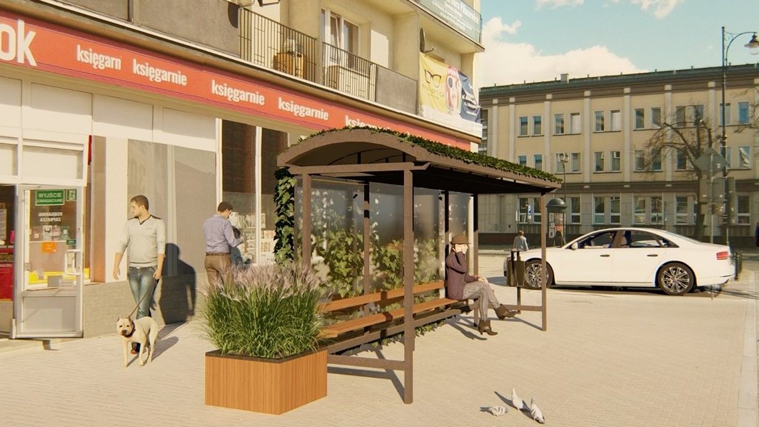 Kolejne ekologiczne działania w Białymstoku - zielone przystanki