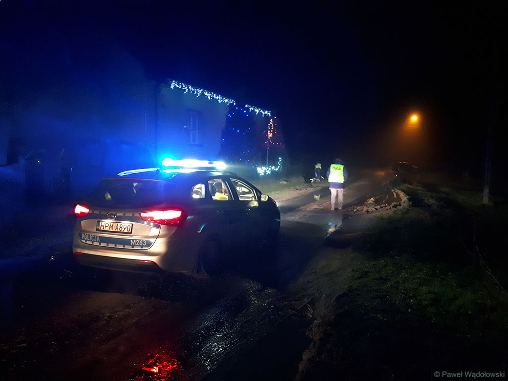 Śmiertelny wypadek w okolicy Szczepankowa – zginął 77-letni rowerzysta