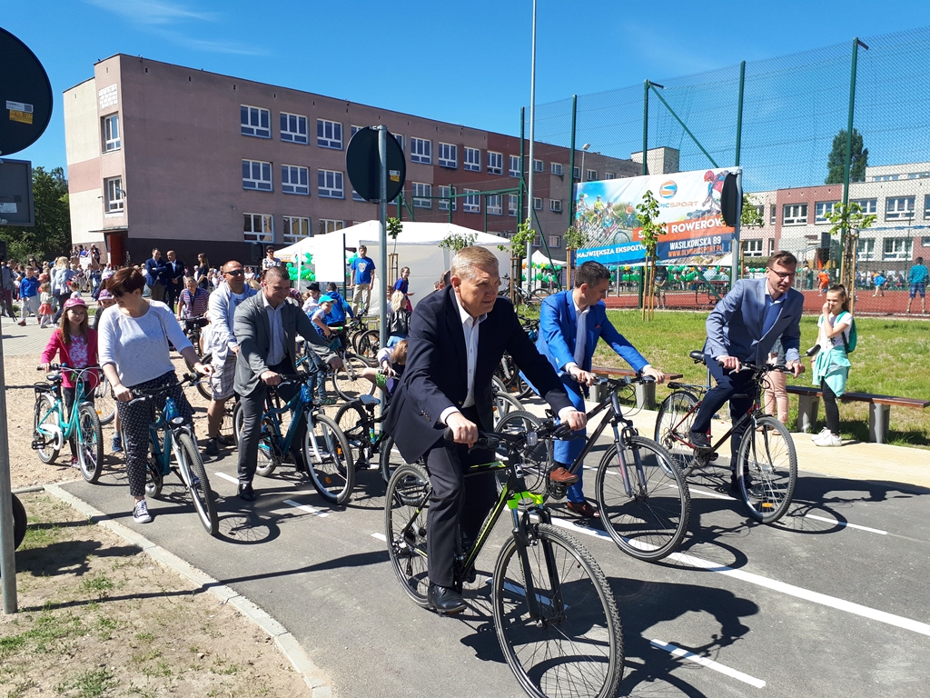 Znaki, drogi i ronda - białostoczanie mają miasteczko ruchu drogowego
