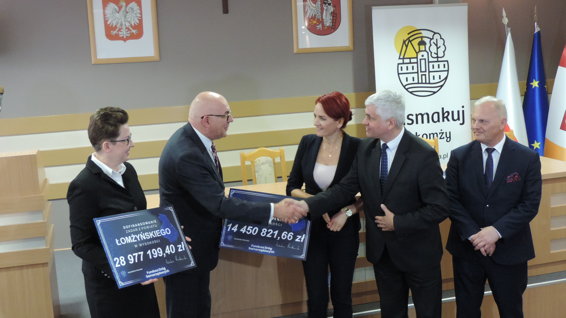 50 mln zł na budowę i remont dróg samorządowych w powiecie łomżyńskim