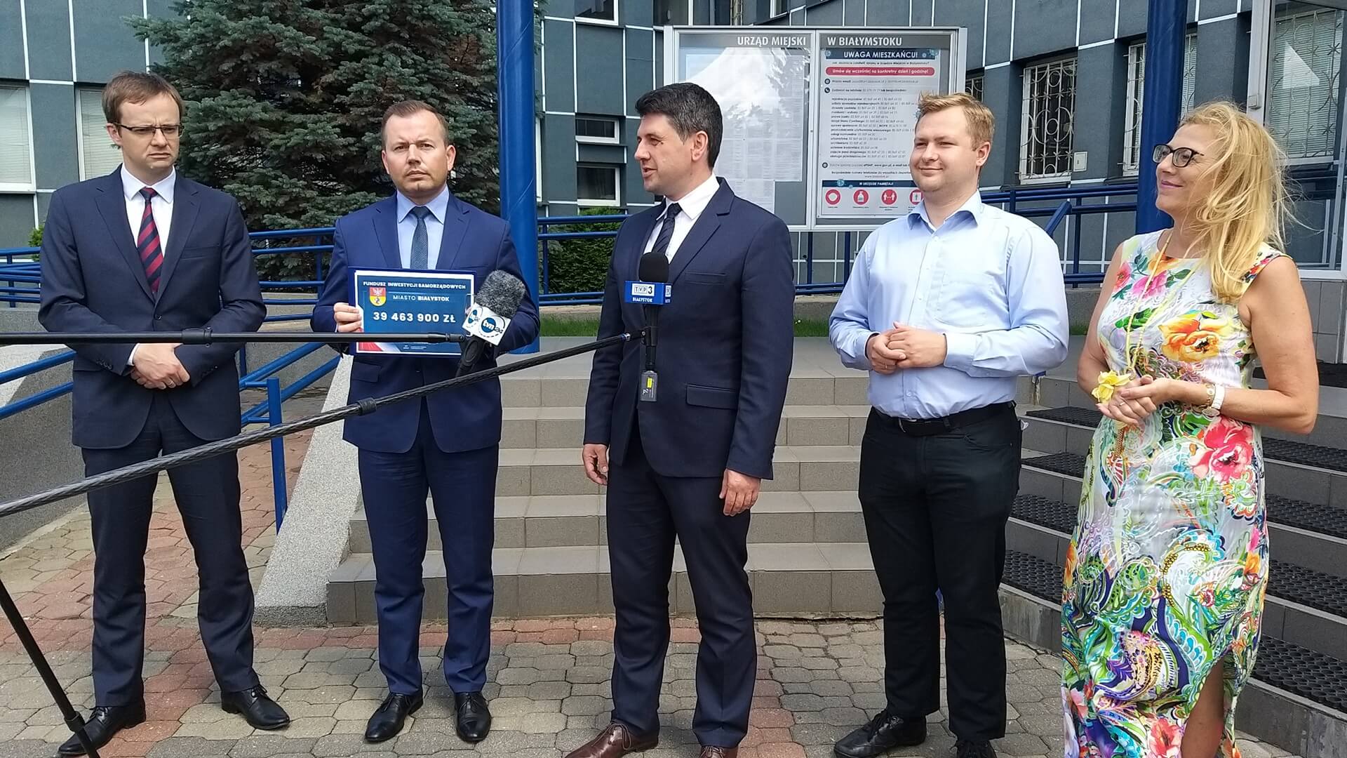 Prawie 40 mln zł trafi do Białegostoku z Funduszu Inwestycji Samorządowych