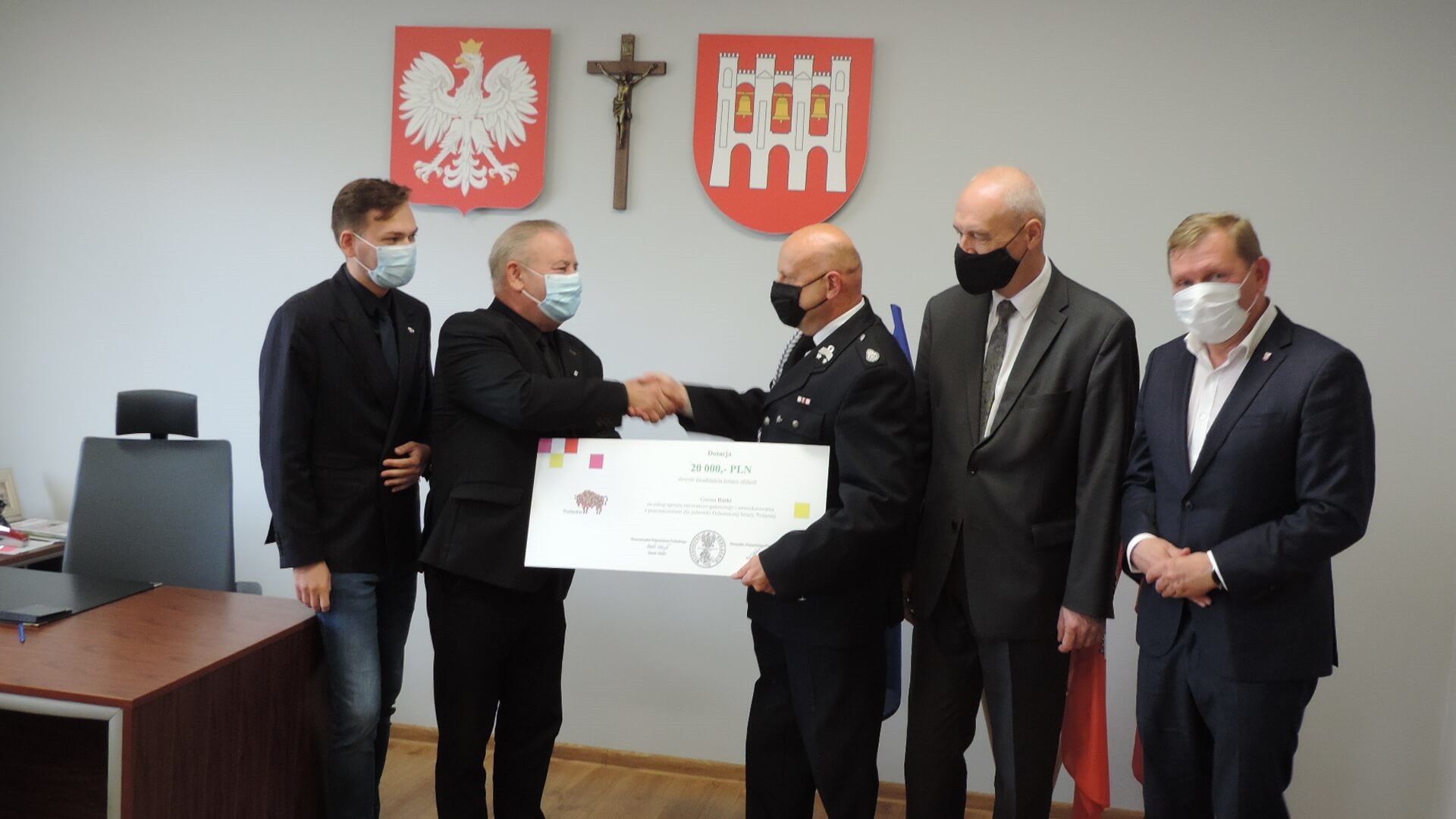 2,5 mln zł wsparcia dostaną strażacy ochotnicy od podlaskiego samorządu