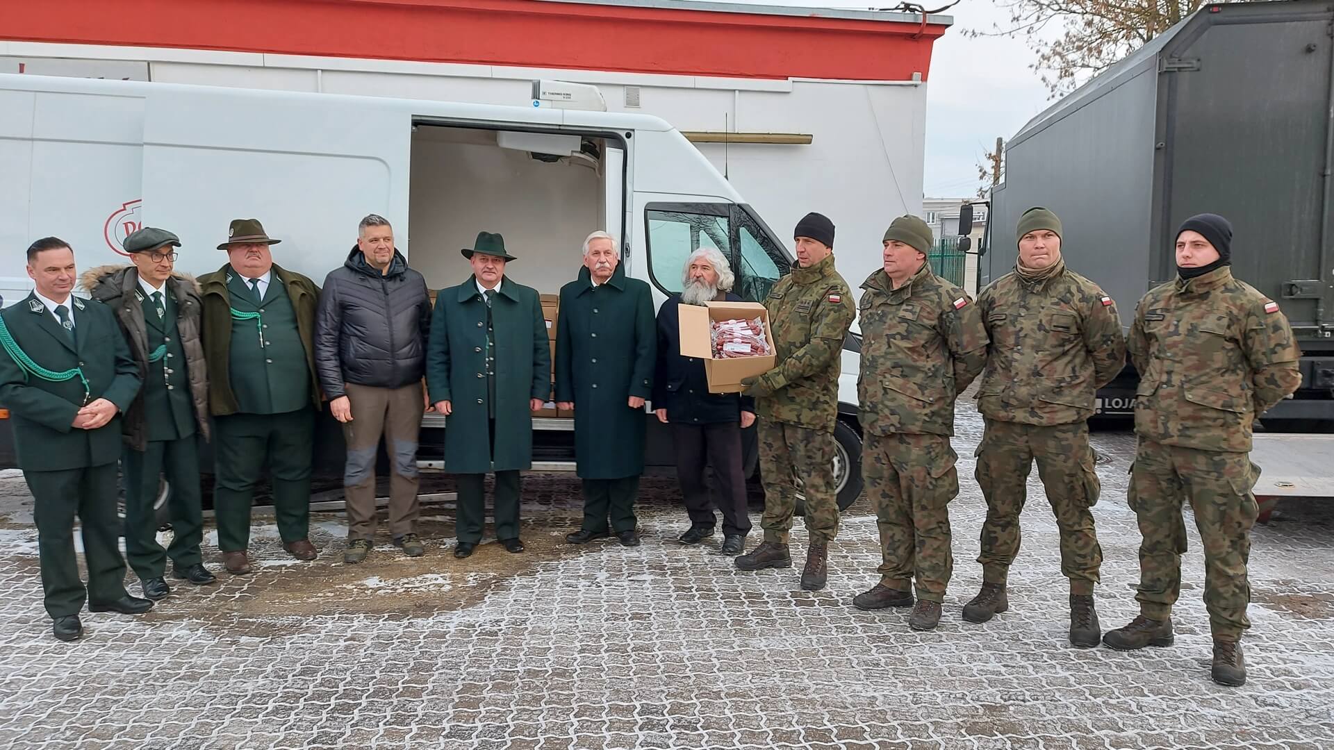 Myśliwi wsparli żołnierzy działających na granicy