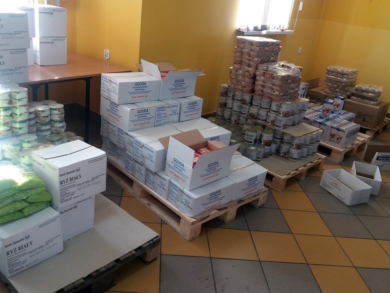 Blisko 150 potrzebujących rodzin z gminy Choroszcz otrzyma paczki z żywnością