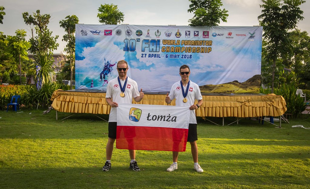 Sukces paralotniarzy z Łomży na Mistrzostwach Świata w Tajlandii
