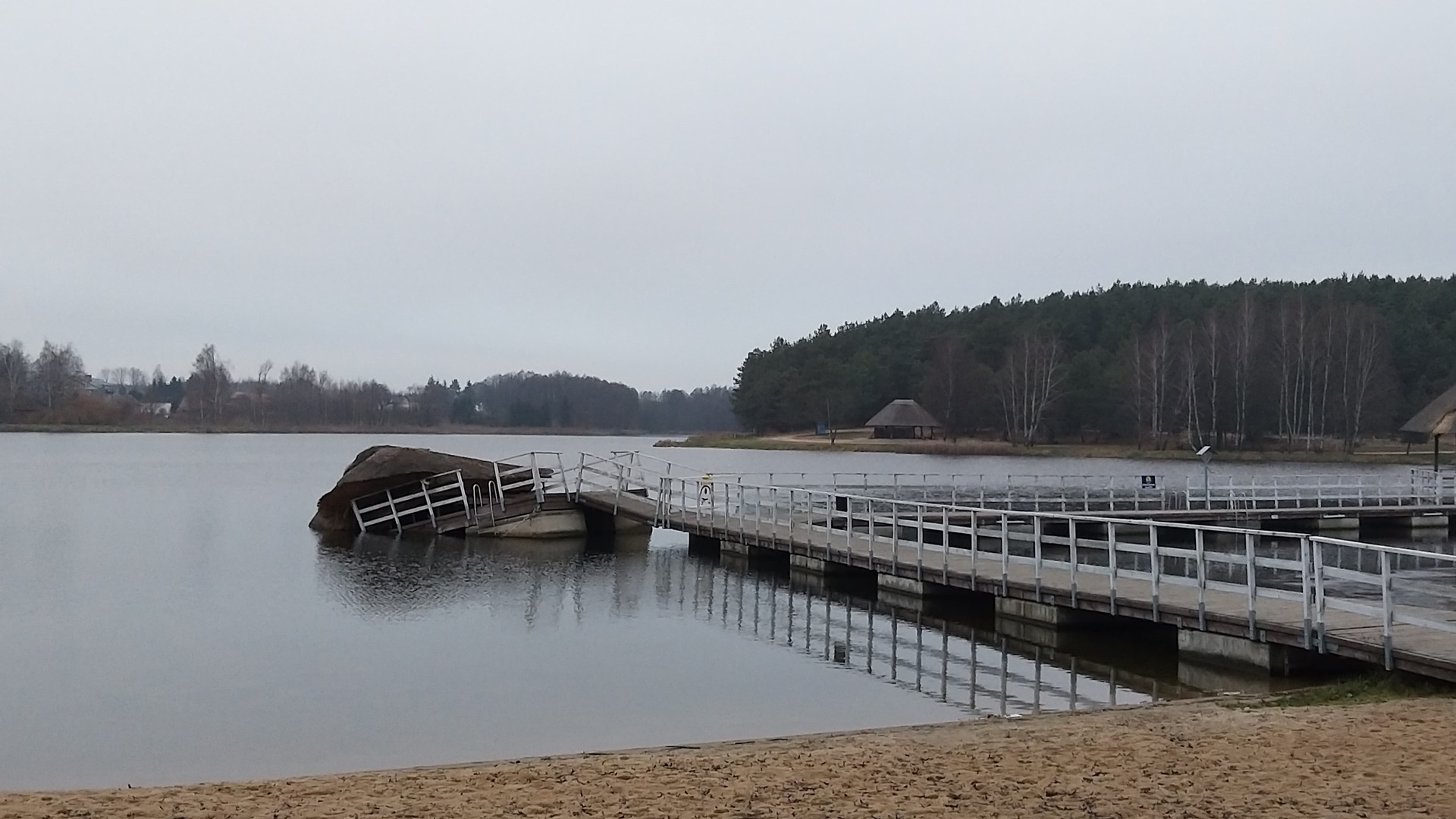 Siemiatyckie molo wciąż nie jest naprawione