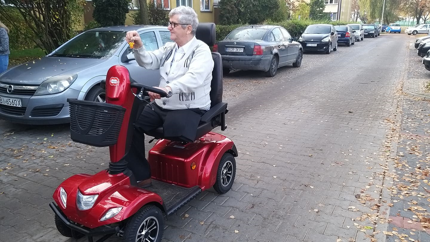 Były piłkarz Jagiellonii ma wózek - również dzięki pomocy słuchaczy Radia Białystok