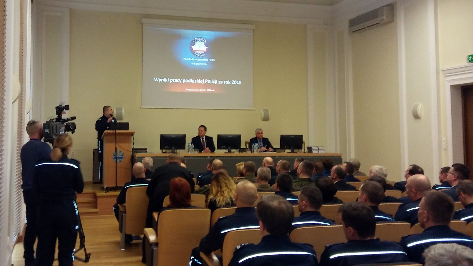 Podlaska policja podsumowała 2018 rok