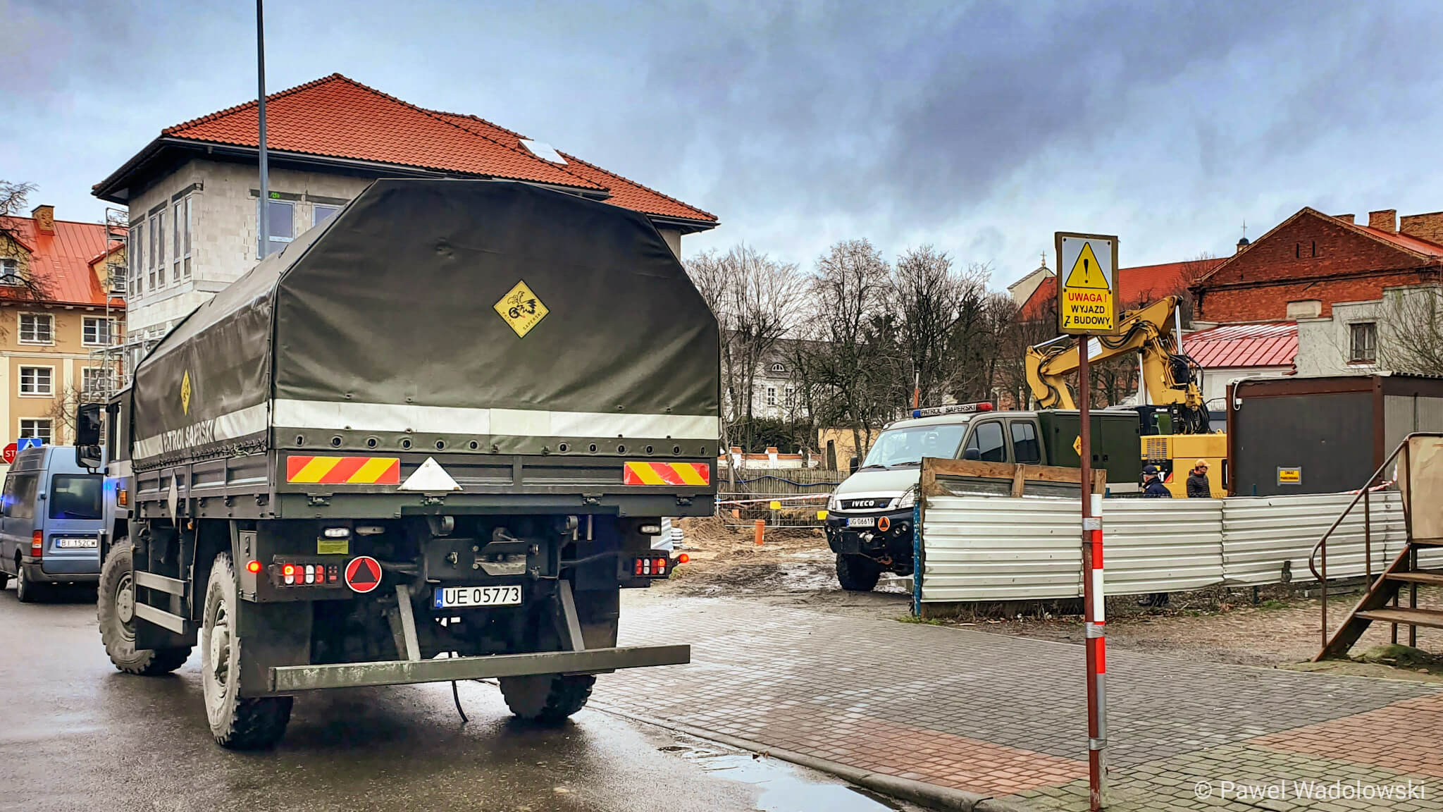 Pociski znalezione w centrum Łomży nie stanowią zagrożenia