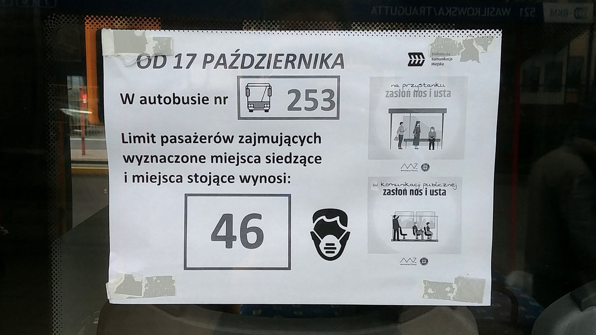 Zmiany w Białostockiej Komunikacji Miejskiej w związku z czerwoną strefą