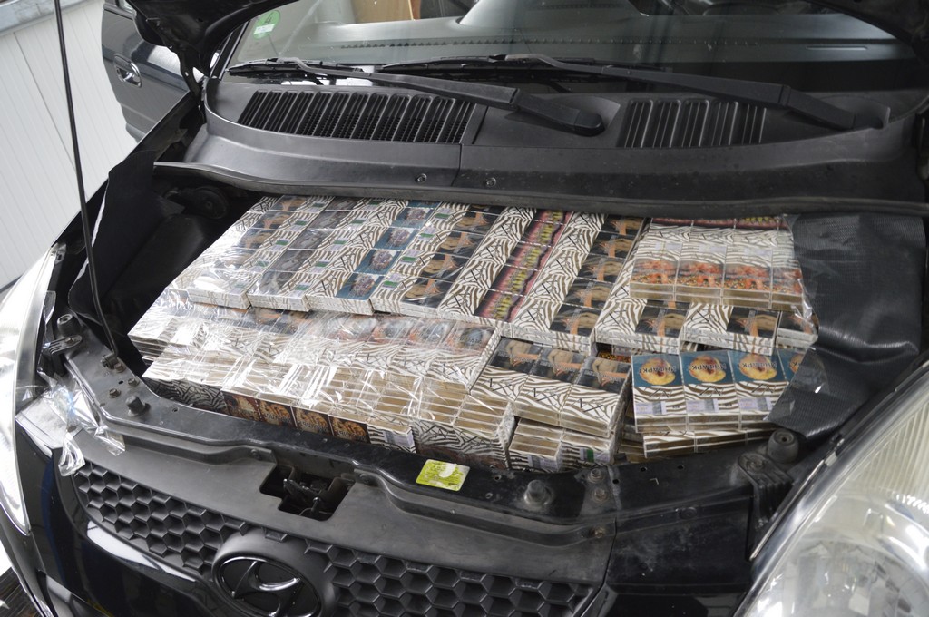 Hyundai naszpikowany kontrabandą