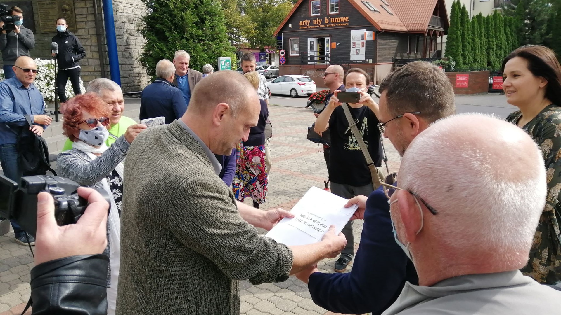Petycja do władz Białegostoku ws. wycinki lasu wokół lotniska Krywlany