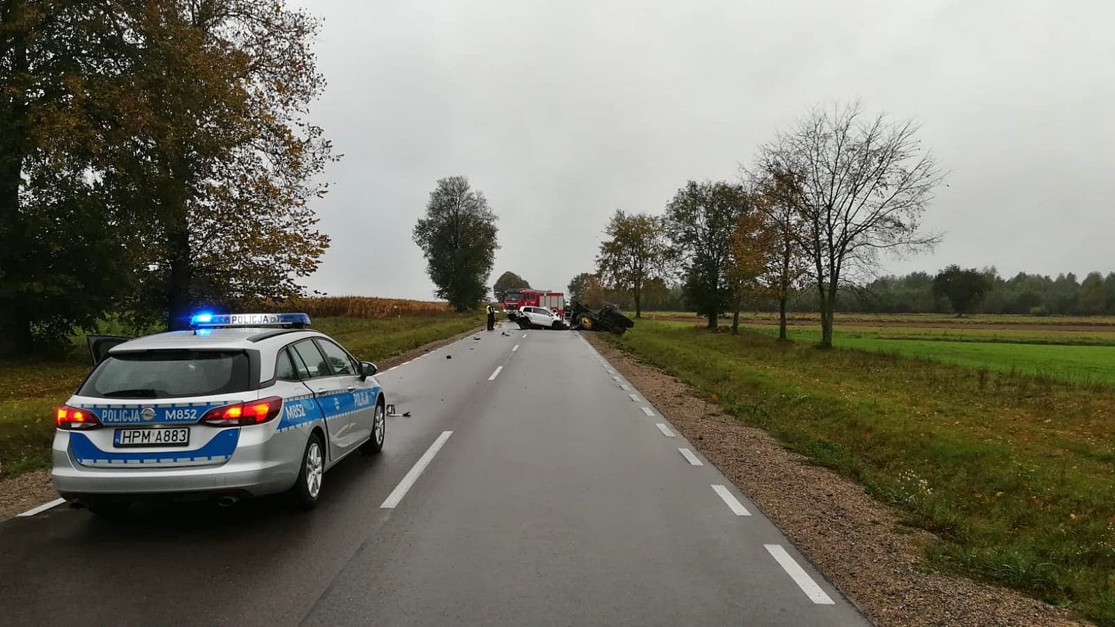 Jedna osoba zginęła w wypadku koło Drohiczyna