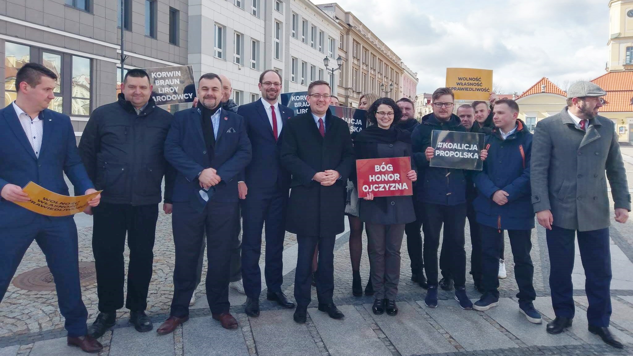 Prezes Ruchu Narodowego Robert Winnicki liderem listy Konfederacji do PE