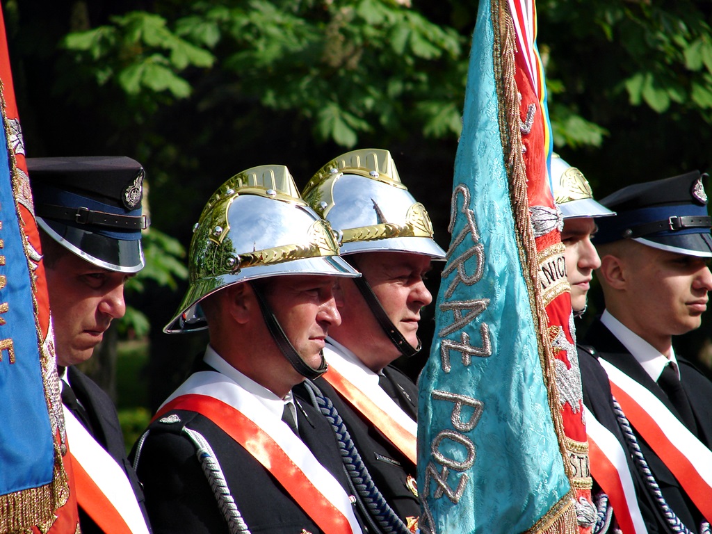 W Wysokiem Mazowieckiem strażacy świętowali swój dzień jako pierwsi