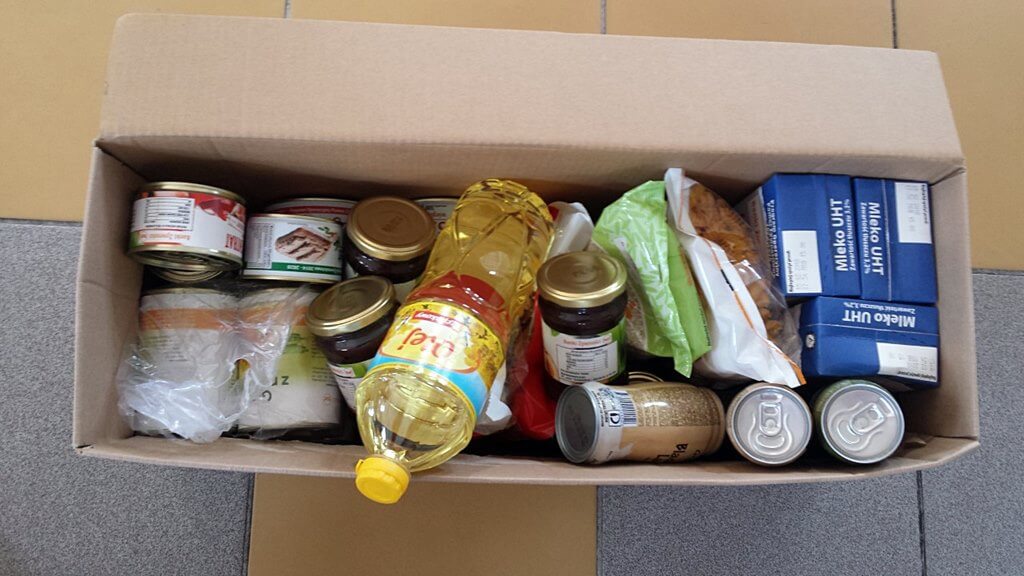 Blisko 300 najbardziej potrzebujących z gminy Choroszcz odbierze paczki z produktami spożywczymi