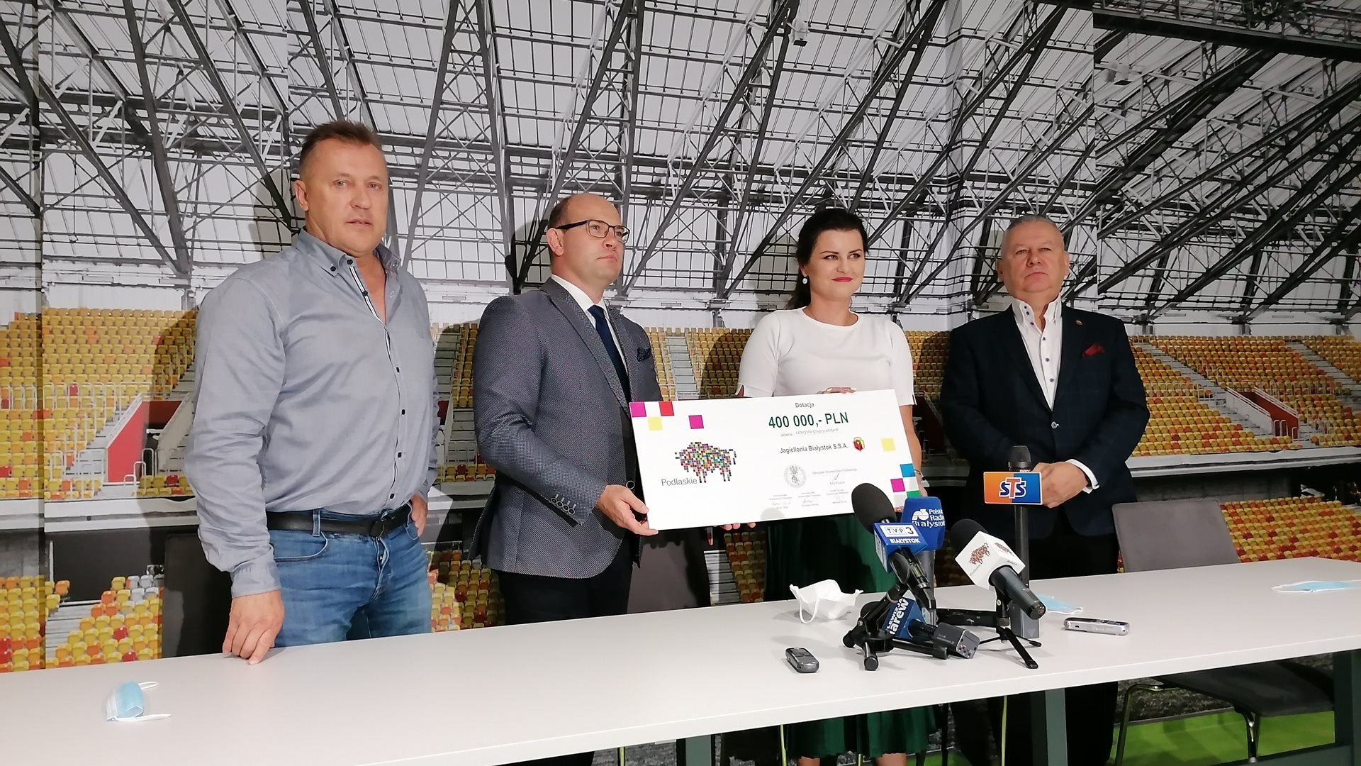 Jagiellonia Białystok po raz pierwszy z dotacją od województwa