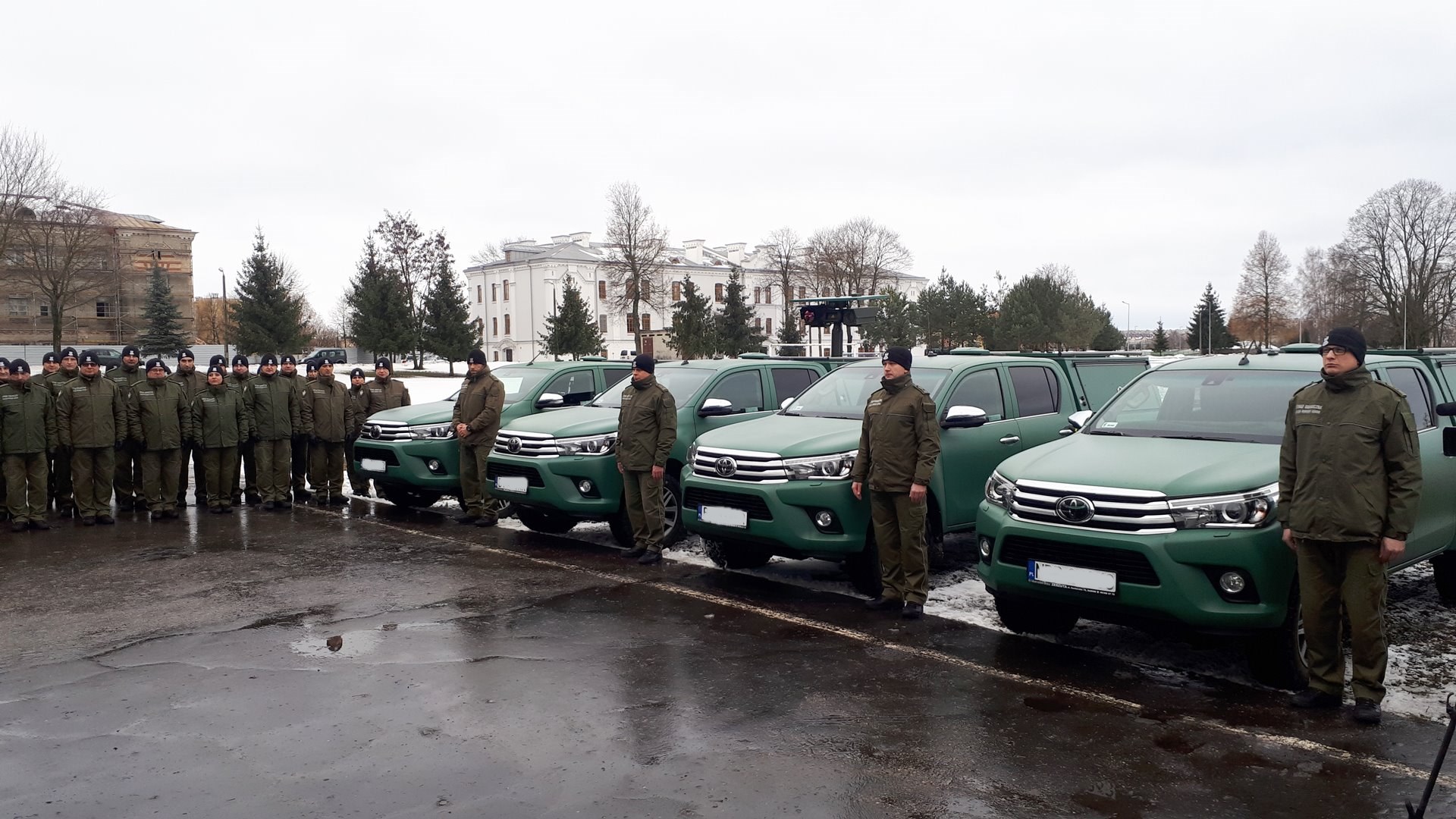 Nowe samochody dla Straży Granicznej