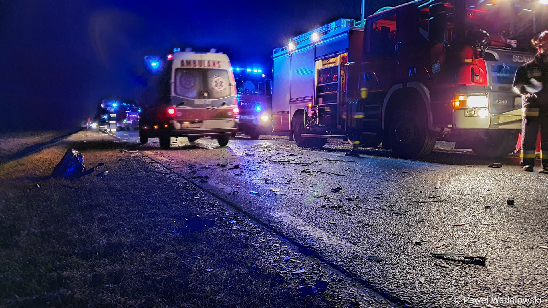 Wypadki w regionie - policja apeluje do kierowców o zachowanie ostrożności