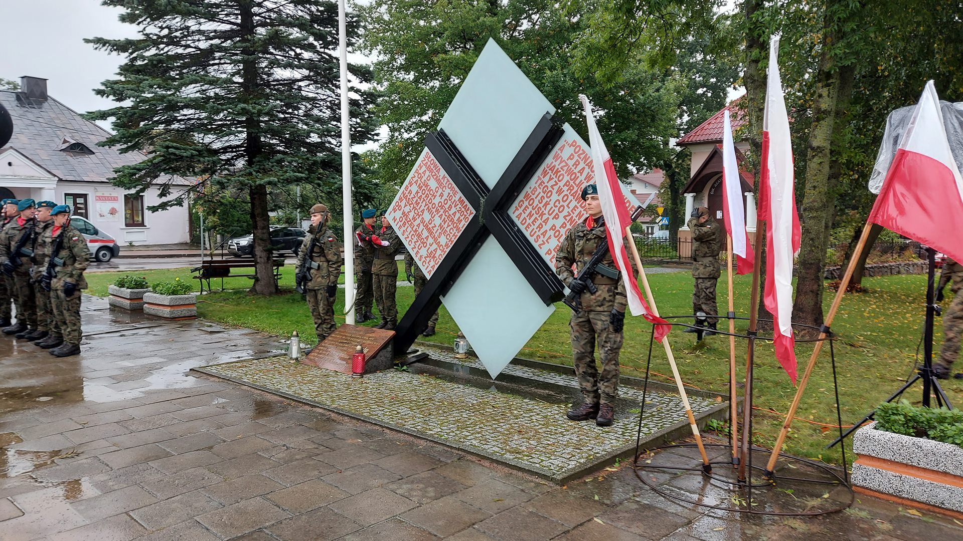 82. rocznica sowieckiej agresji na Polskę - uroczystości w Sejnach