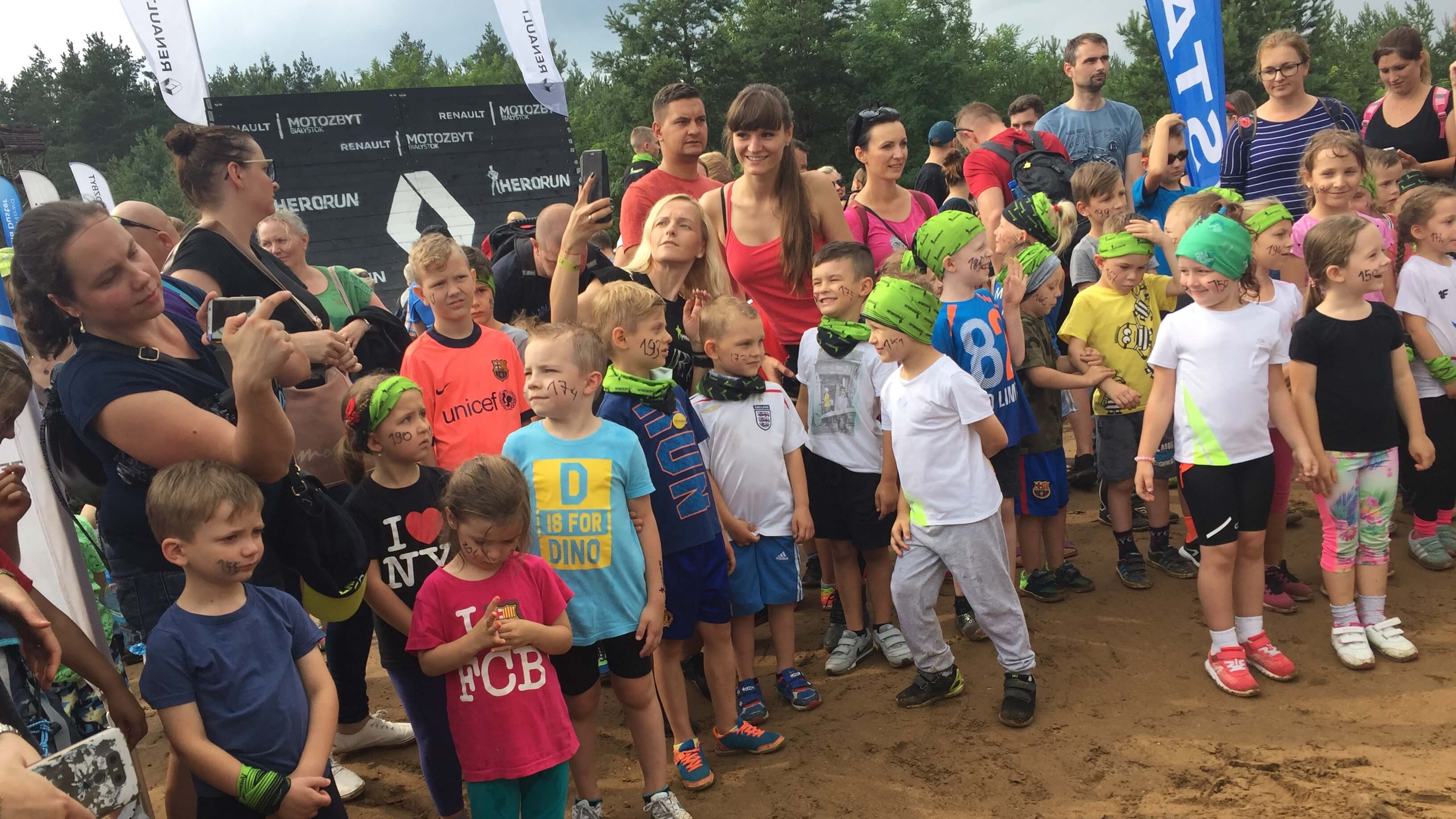 800 młodych ludzi wzięło udział w zawodach Hero Run Kids
