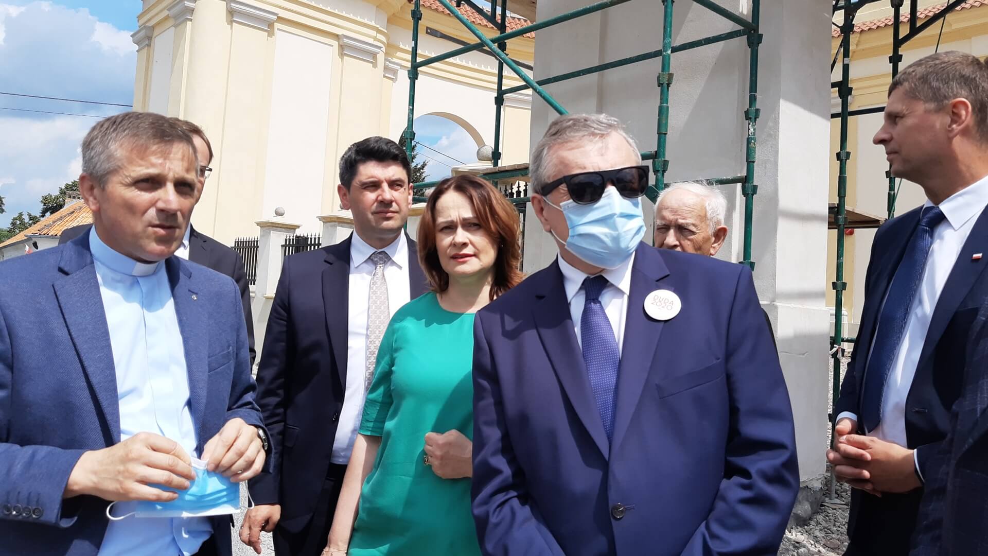 Minister kultury Piotr Gliński odwiedził województwo podlaskie