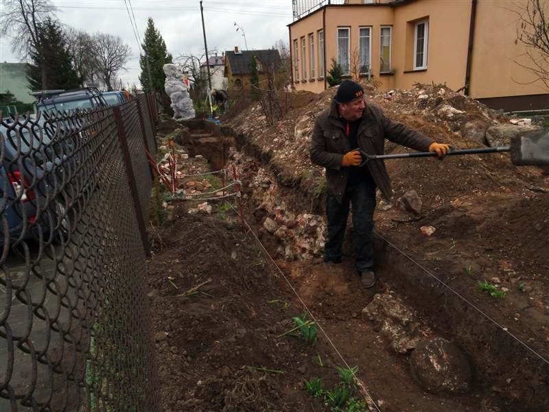 W Orli pracują archeolodzy - odnaleziono tam fundamenty ściany kamienicy Radziwiłłów