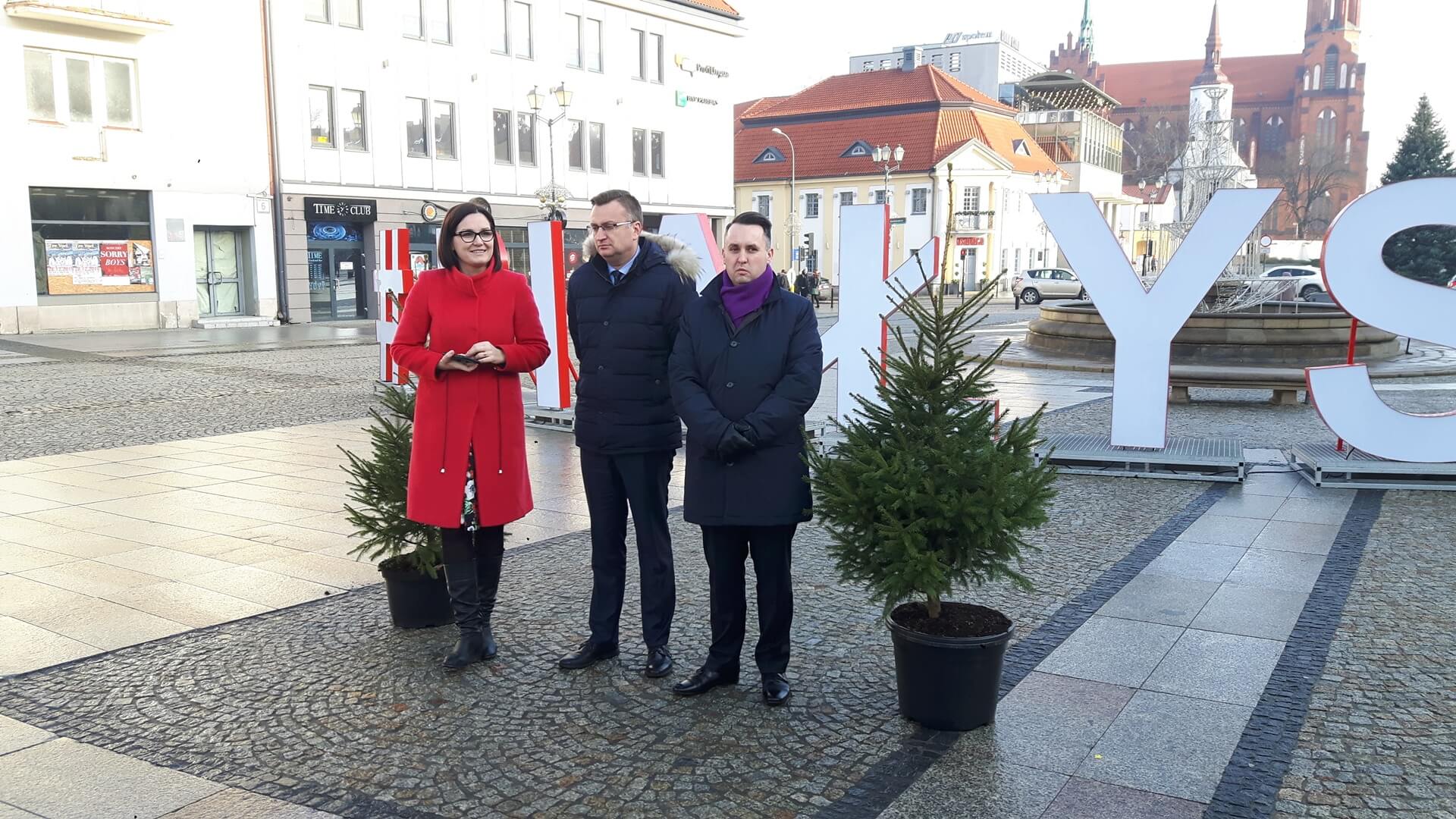 Urząd Miejski w Białymstoku rozpoczął ekologiczną kampanie "Akcja choinka"