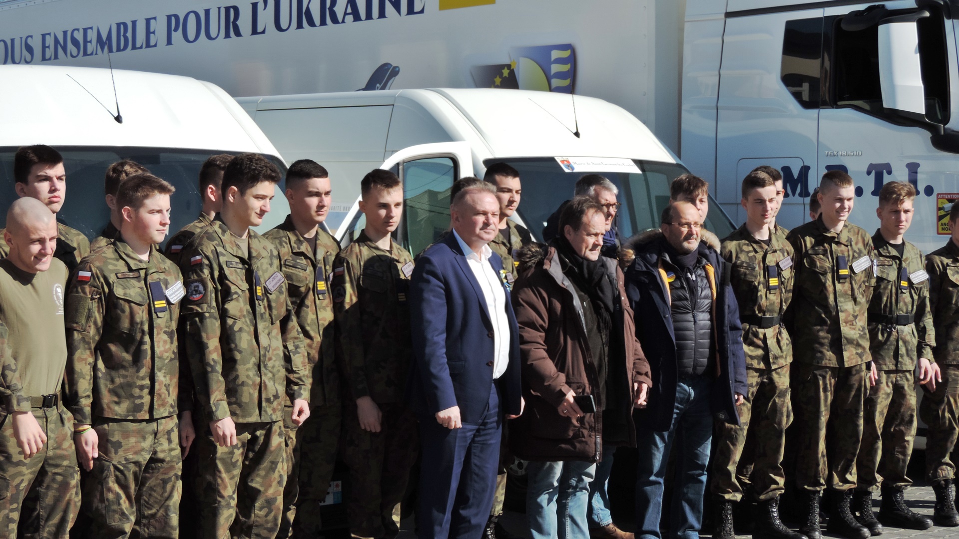 Ciechanowiec: Miasta partnerskie włączyły się w pomoc uchodźcom z Ukrainy