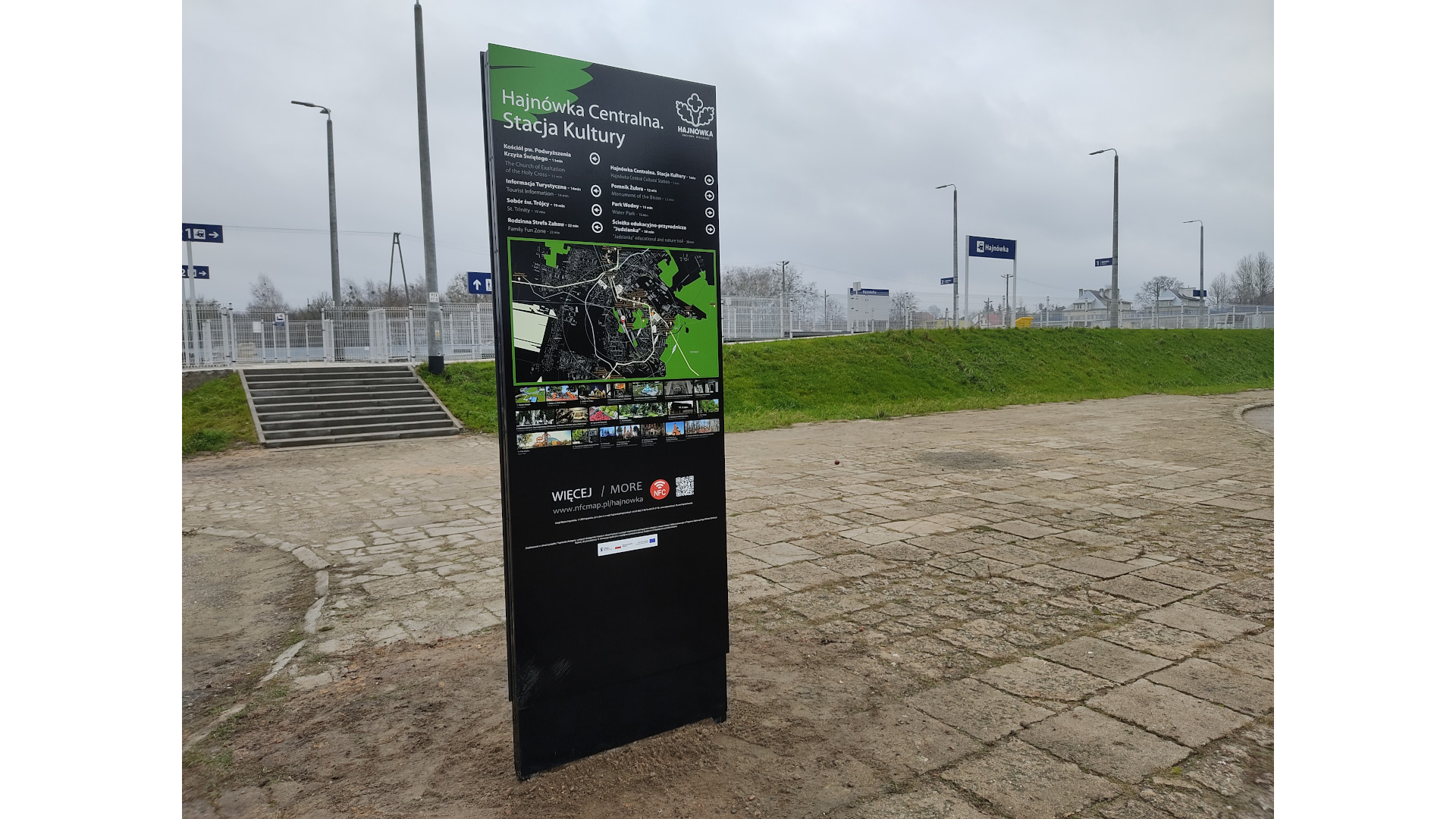 W Hajnówce pojawiły się nowe tablice informacyjne ze wskazówkami dla turystów
